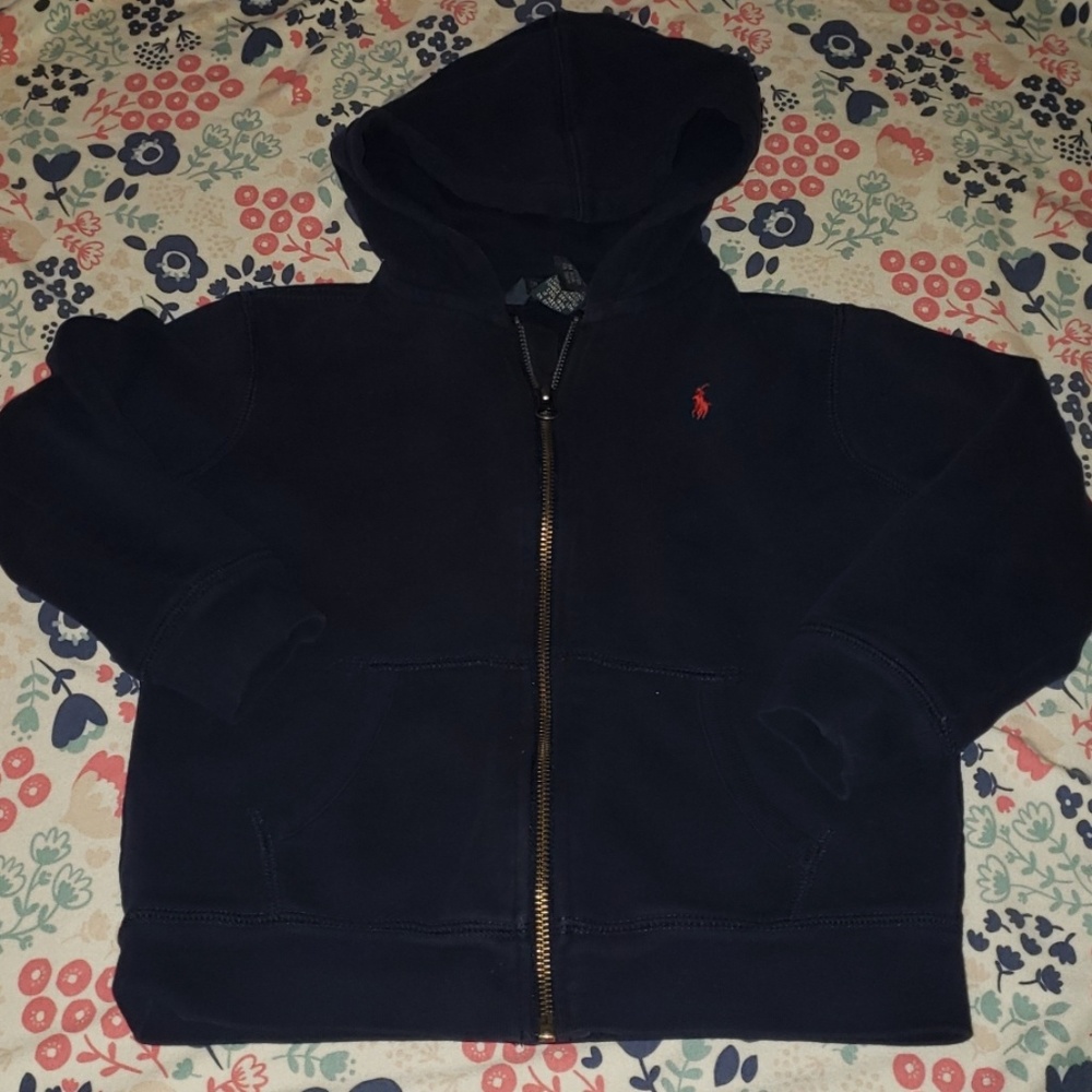 Boys Ralph Lauren zip up hoodie
